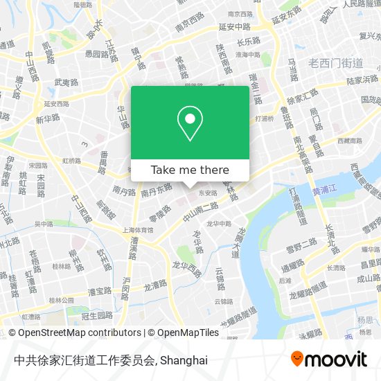 中共徐家汇街道工作委员会 map
