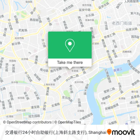 交通银行24小时自助银行(上海斜土路支行) map