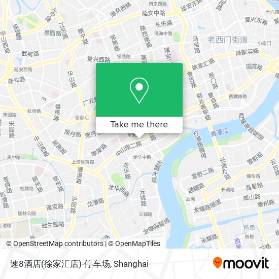 速8酒店(徐家汇店)-停车场 map