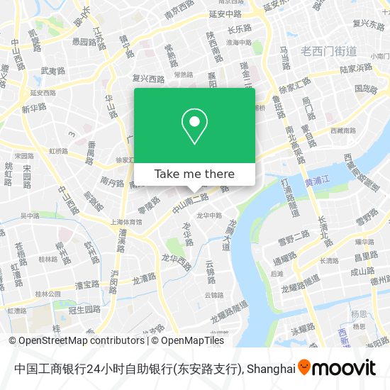 中国工商银行24小时自助银行(东安路支行) map