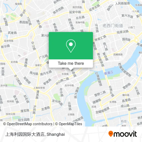 上海利园国际大酒店 map