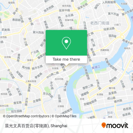 晨光文具百货店(零陵路) map