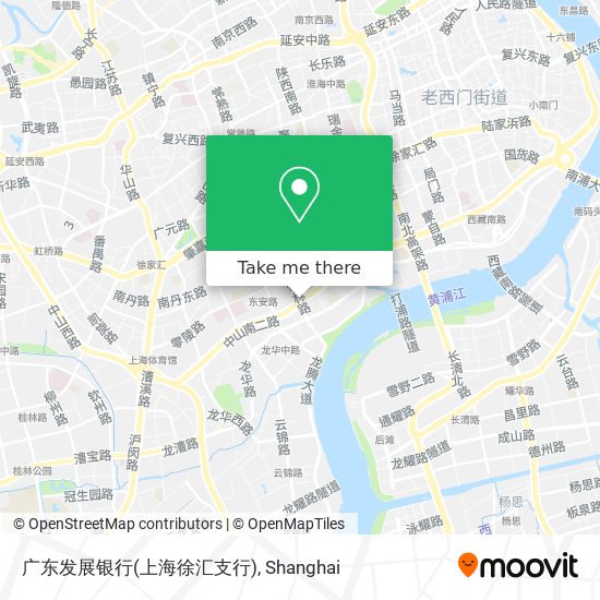 广东发展银行(上海徐汇支行) map