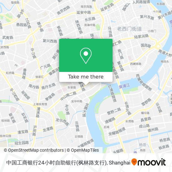 中国工商银行24小时自助银行(枫林路支行) map