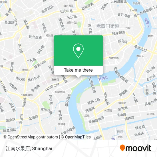 江南水果店 map