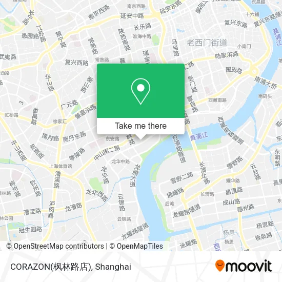 CORAZON(枫林路店) map
