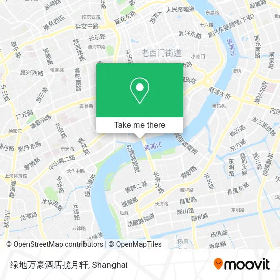 绿地万豪酒店揽月轩 map