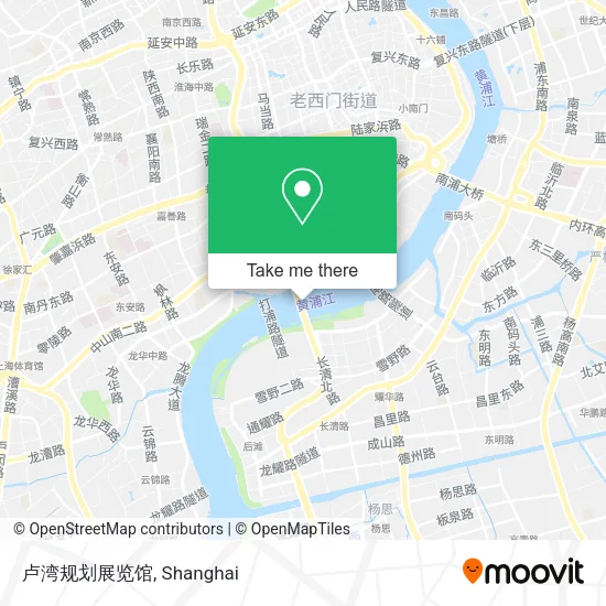 卢湾规划展览馆 map