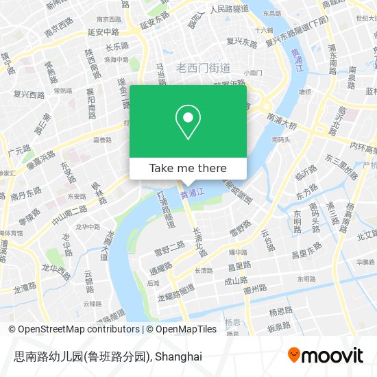 思南路幼儿园(鲁班路分园) map