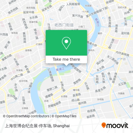 上海世博会纪念展-停车场 map