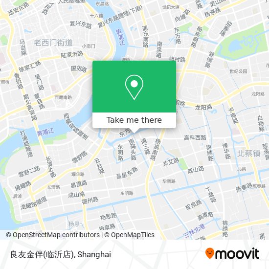 良友金伴(临沂店) map