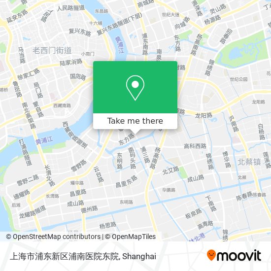 上海市浦东新区浦南医院东院 map