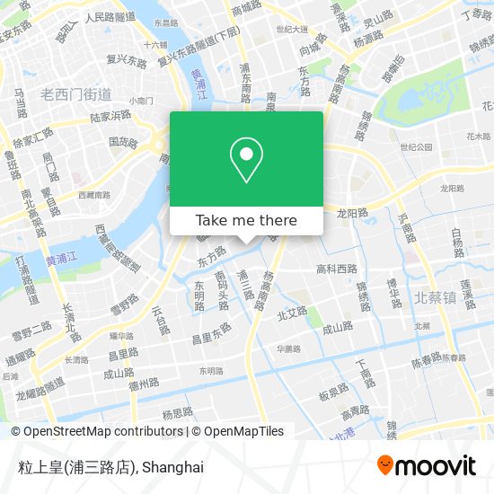 粒上皇(浦三路店) map