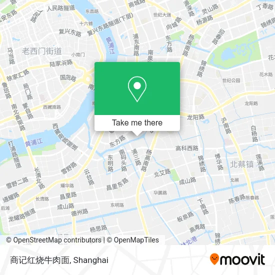 商记红烧牛肉面 map
