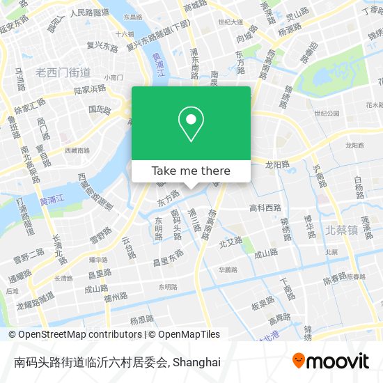 南码头路街道临沂六村居委会 map