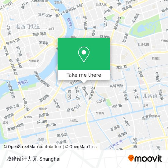 城建设计大厦 map