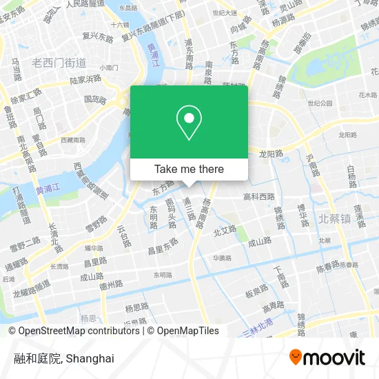融和庭院 map