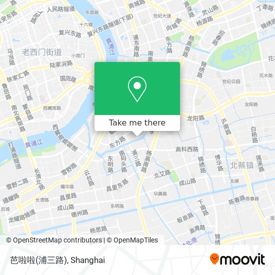 芭啦啦(浦三路) map