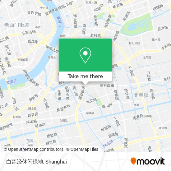 白莲泾休闲绿地 map