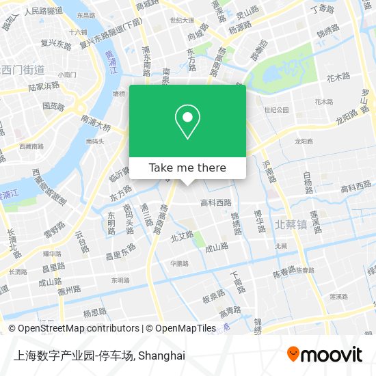 上海数字产业园-停车场 map