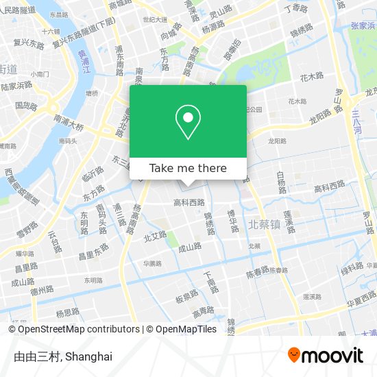 由由三村 map