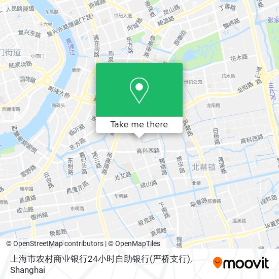 上海市农村商业银行24小时自助银行(严桥支行) map