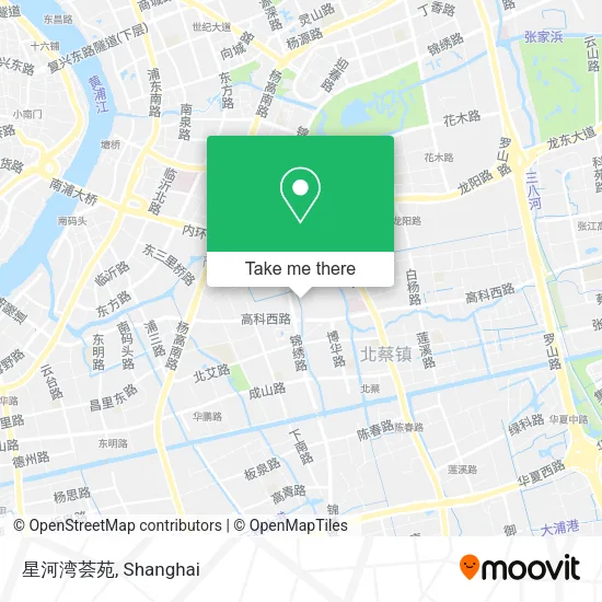 星河湾荟苑 map