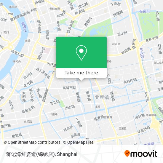 蒋记海鲜姿造(锦绣店) map
