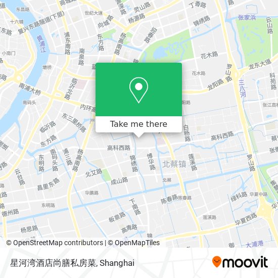 星河湾酒店尚膳私房菜 map