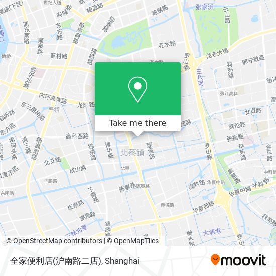 全家便利店(沪南路二店) map