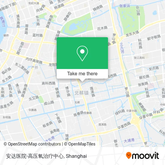 安达医院-高压氧治疗中心 map