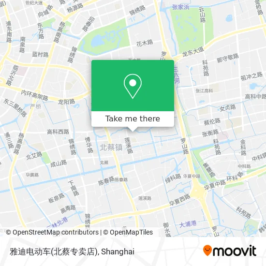 雅迪电动车(北蔡专卖店) map