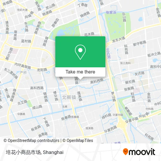 培花小商品市场 map