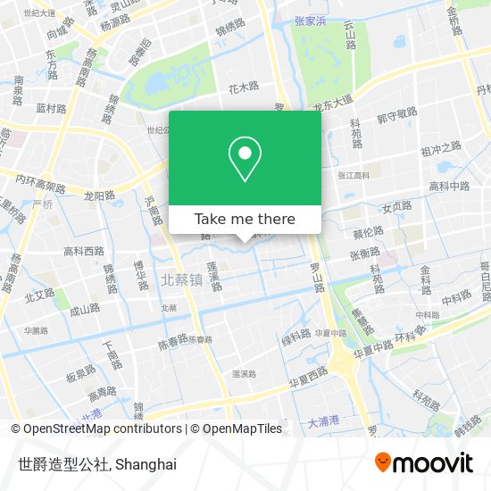 世爵造型公社 map