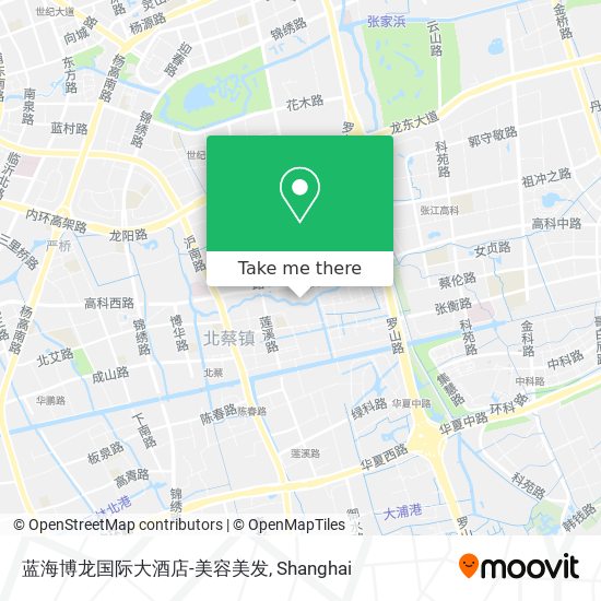 蓝海博龙国际大酒店-美容美发 map