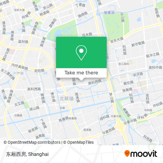 东厢西房 map