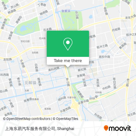 上海东易汽车服务有限公司 map
