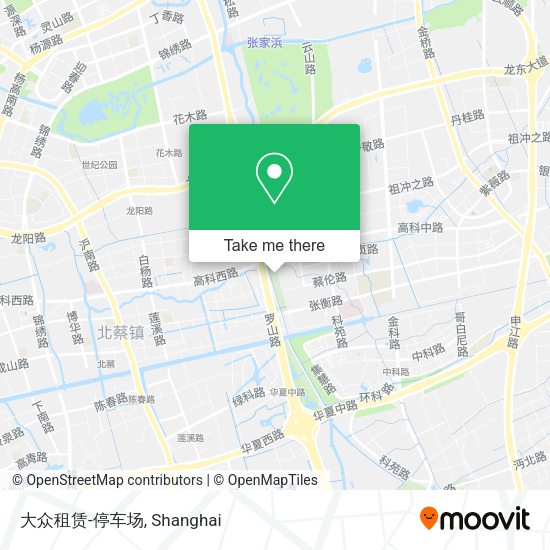 大众租赁-停车场 map