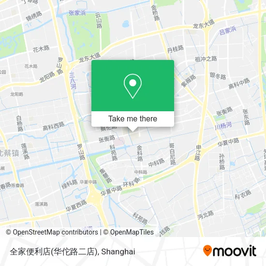 全家便利店(华佗路二店) map