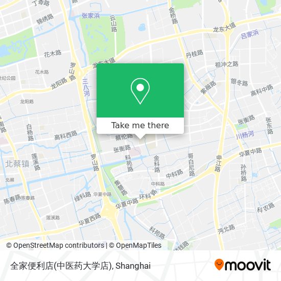 全家便利店(中医药大学店) map