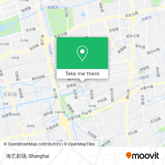 海艺剧场 map