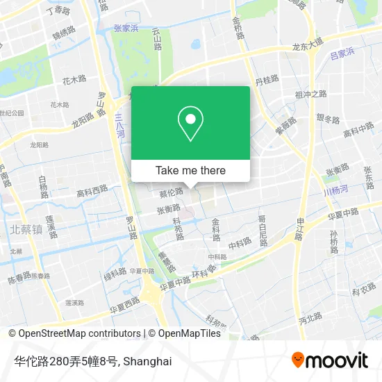 华佗路280弄5幢8号 map