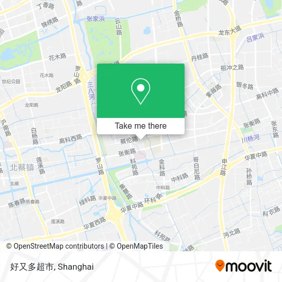 好又多超市 map