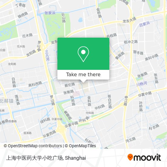 上海中医药大学小吃广场 map