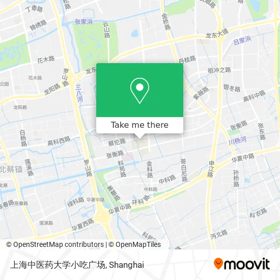 上海中医药大学小吃广场 map