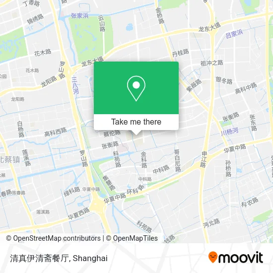 清真伊清斋餐厅 map