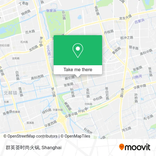 群英荟时尚火锅 map