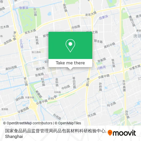 国家食品药品监督管理局药品包装材料科研检验中心 map