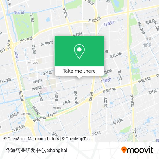 华海药业研发中心 map