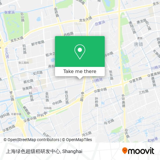 上海绿色超级稻研发中心 map